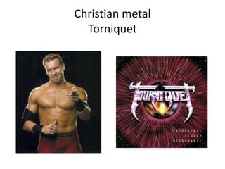 Christian metalTorniquet