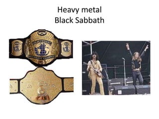 Heavy metalBlack Sabbath