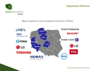 Equipamentos Eletrónicos
Algumas empresas no setor de equipamentos eletrónicos na Polónia
 