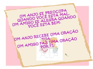 OCUPA
SE PRE
MAL.
NJO
Á
UM A
CÊ EST
VO
ANDO
O
QU
UAND
EGRA
Q
L
O SE A Á BEM.
G
M AMI
U
CÊ EST
VO
RAÇÃO
O
E UMA
RECEB
O
M ANJ
U
TUA.
RAÇÃO
O
Z UMA
IGO FA
UM AM
OR TI.
P

 