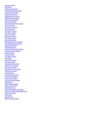 saz kursu ankara
seo ankara
seramik kursu ankara
sertifika programları ankara
smmm kursları ankara
smmm kursu ankara
solidworks kursu ankara
spikerlik kursları ankara
spikerlik kursu ankara
spk kursları ankara
spk lisanslama kursları ankara
sql kursu ankara
sürücü kursu ankara
şan dersi ankara
şan dersleri ankara
şan eğitimi ankara
şan kursu ankara
tango kursu ankara
tenis dersi ankara
tenis kursu ankara
tıbbi sekreterlik kursu ankara
tıp sekreterliği kursu ankara
tiyatro kursu ankara
transpalet ankara
turgut özal üniversitesi ankara
türk hava kurumu ankara
ud dersi ankara
ud kursu ankara
ufrs eğitimi ankara
üds ankara
üds kursları ankara
üds kursu ankara
voleybol kursları ankara
voleybol kursu ankara
web tasarım ankara
web tasarım kursu ankara
xsteel kursu ankara
yan flüt ankara
yan flüt kursları ankara
yan flüt kursu ankara
yazılım kursu ankara
yeminli tercüman ankara
yoga ankara
yüzme kursları ankara
yüzme kursu ankara
kartal dans kursu
turizm işletmeciliği kursu fiyatı
makine ve imalat mühendisliği kursu
hukuk kursu fiyatı
çeviri kursu
asp.net kursu
Ankara Fransızca Kursu
 
