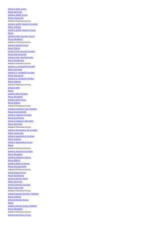 ankara gitar kursu
Akiza Seminer
ankara grafik kursu
Akiza Yayıncılık
ankara fransızca kursu
ankara grafik tasarım kursları
Akiza Games
ankara grafik tasarım kursu
Akiza
ankara halk oyunları kursu
Akiza Akademi
ankara fransızca kursu
ankara heykel kursu
Akiza Eğitim
ankara hızlı okuma kursları
Akiza Danışmanlık
ankara hızlı okuma kursu
Akiza Konferans
ankara fransızca kursu
ankara iç mimarlık büroları
Akiza Seminer
ankara iç mimarlık kursları
Akiza Yayıncılık
ankara iç mimarlık ofisleri
Akiza Games
ankara fransızca kursu
ankara ielts
Akiza
ankara ielts kursları
Akiza Akademi
ankara ielts kursu
Akiza Eğitim
ankara fransızca kursu
ankara ingilizce kurs fiyatları
Akiza Danışmanlık
ankara ingilizce kursları
Akiza Konferans
ankara ingilizce özel ders
Akiza Seminer
ankara fransızca kursu
ankara ispanyolca dil kursları
Akiza Yayıncılık
ankara ispanyolca kursları
Akiza Games
ankara ispanyolca kursu
Akiza
ankara fransızca kursu
ankara italyanca kursları
Akiza Akademi
ankara italyanca kursu
Akiza Eğitim
ankara japonca kursu
Akiza Danışmanlık
ankara fransızca kursu
ankara java kursu
Akiza Konferans
ankara keman dersi
Akiza Seminer
ankara keman kursları
Akiza Yayıncılık
ankara fransızca kursu
ankara keman kursları fiyatları
Akiza Games
ankara keman kursu
Akiza
ankara keman kursu fiyatları
Akiza Akademi
ankara fransızca kursu
ankara kemençe kursu
 