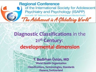 Diagnostic Classifications in the 21st Century: how can we capture ...