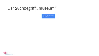 Der Suchbegriff „museum“
 