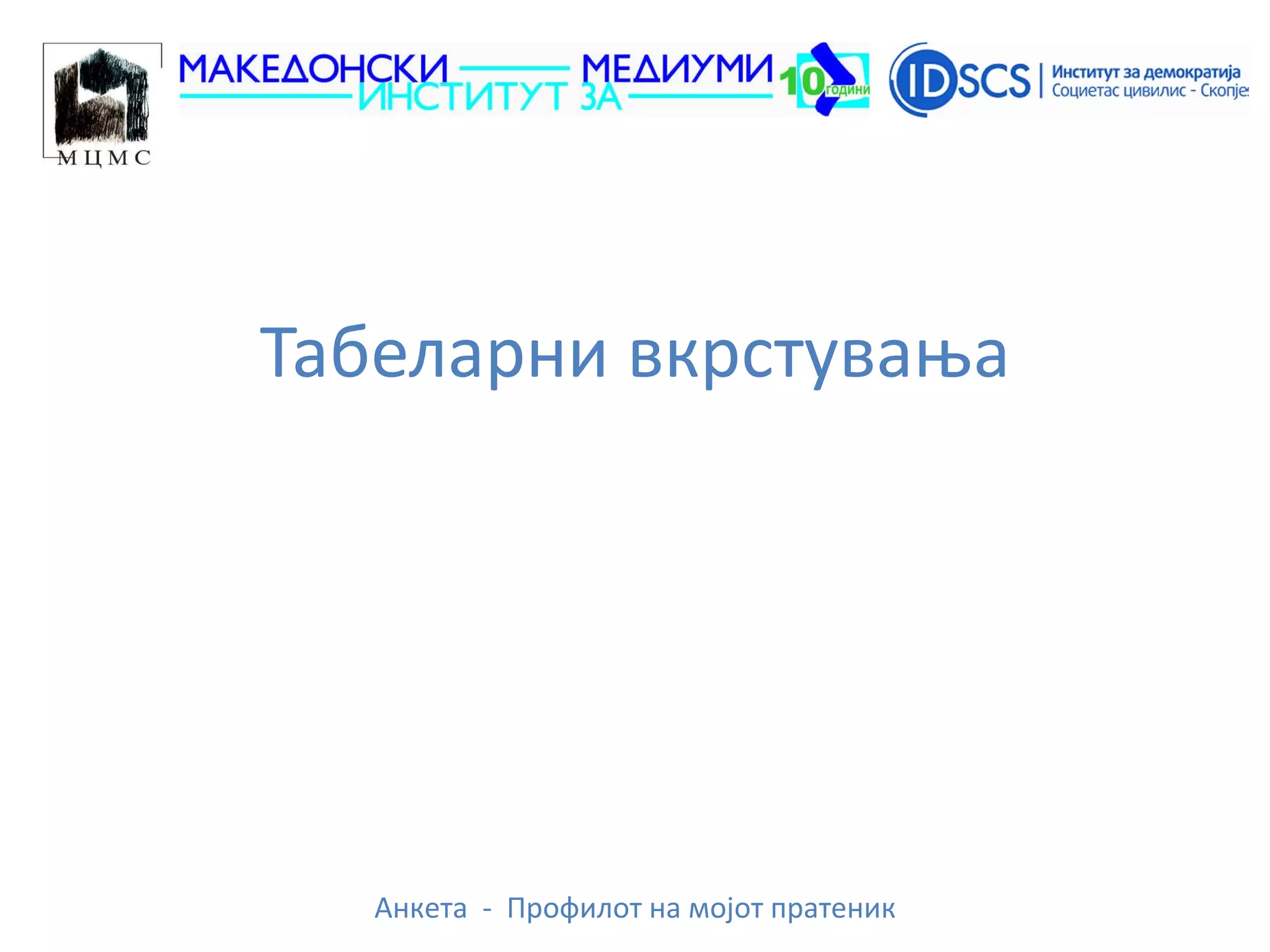 Табеларни вкрстувања 