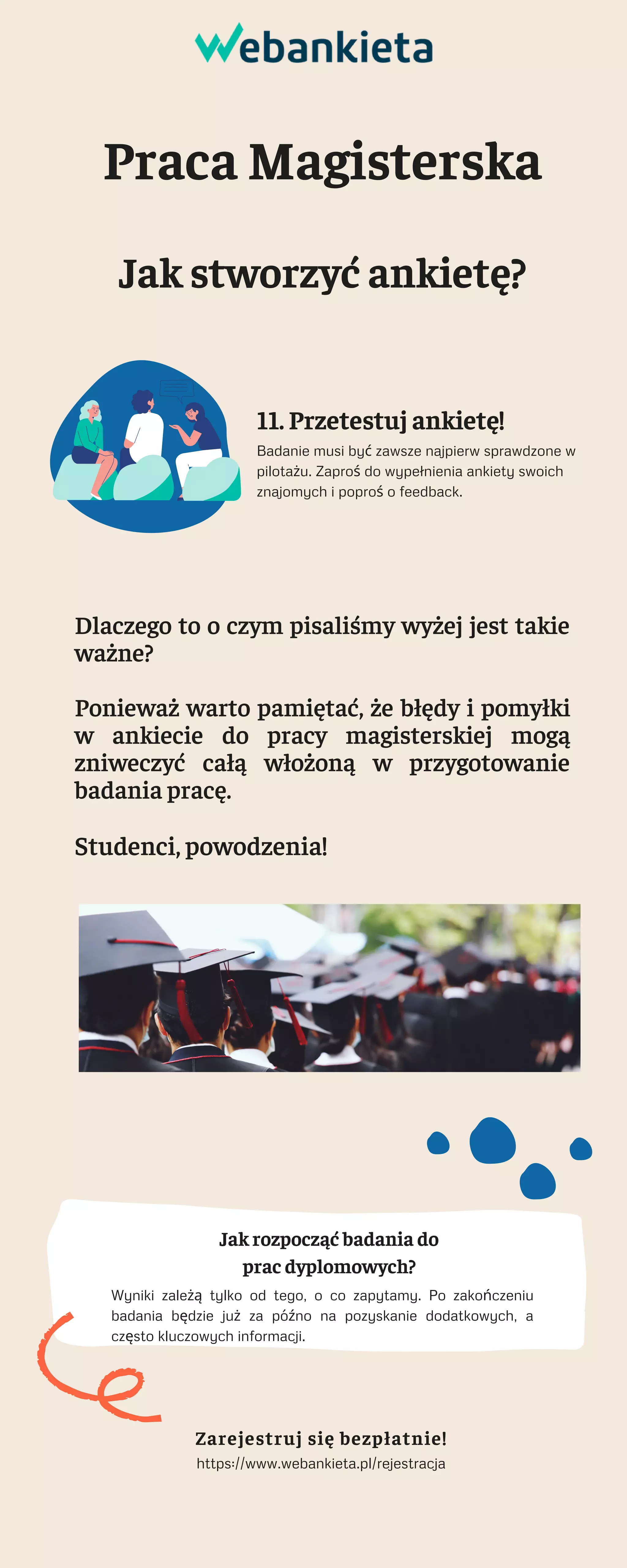 Badania do pracy magisterskiej. 11 zasad dobrej ankiety | PDF