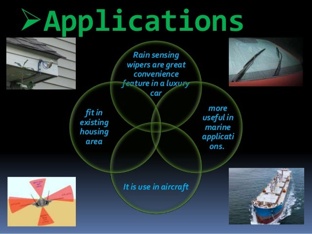 automatic Rain sensing windshield wiper ppt