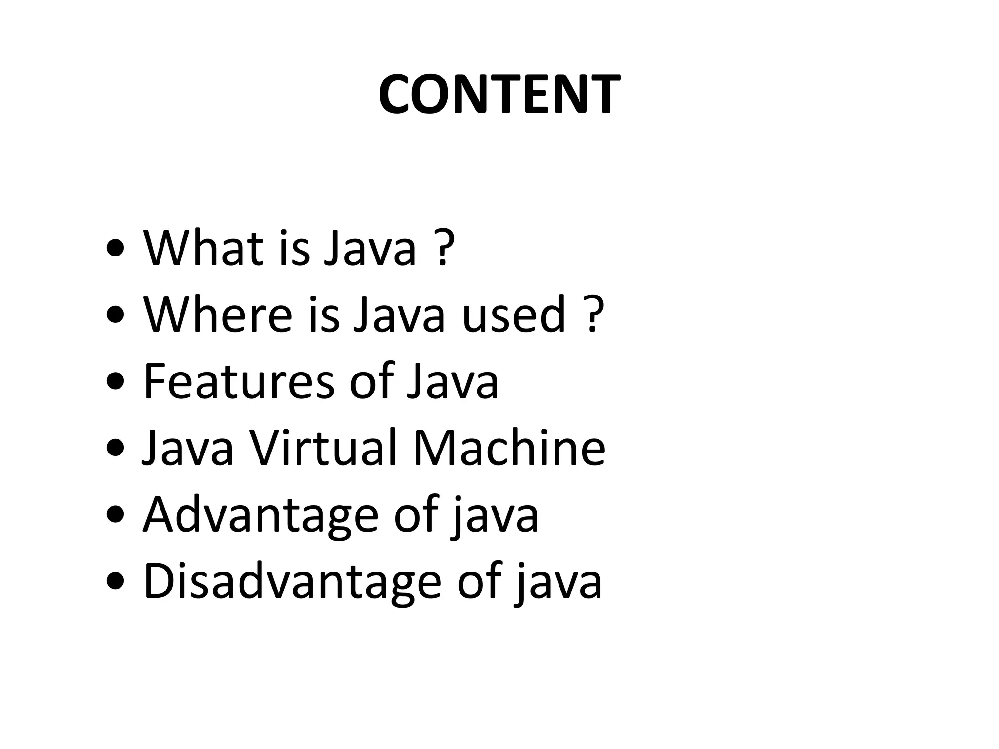 Core Java | PPTX