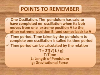 Motion & Time class 7th science | PPTX