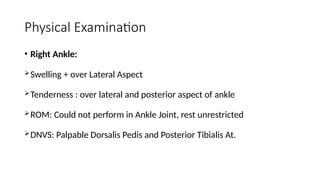 Ankkle fracture Case presentation 2.pptx