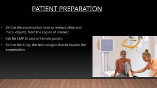 ANKLE radiographic procedure and positioning .pptx