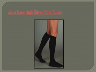 Juzo Knee High Silver Sole Socks
 