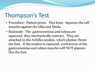 Examination evaluation & Assessment of Ankle & Foot | PPTX