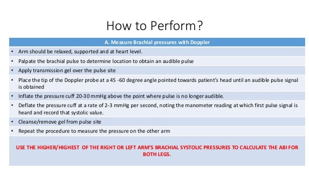 Abpi Calculation Chart