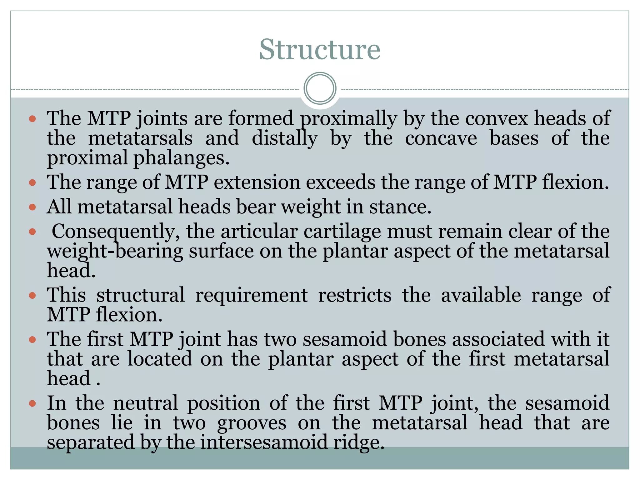 Ankle & foot biomechanics | PPTX