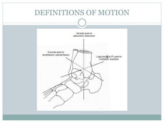 DEFINITIONS OF MOTION
 
