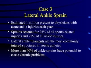 ankle and foot injuries-evaluation and management | PPT
