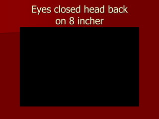 Eyes closed head backon 8 incher