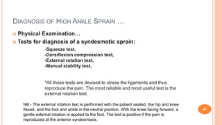 Ankle instability | PPTX