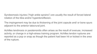 Tibia Snap Ankle Joint Assessment.pptx555555555555555 | PPTX