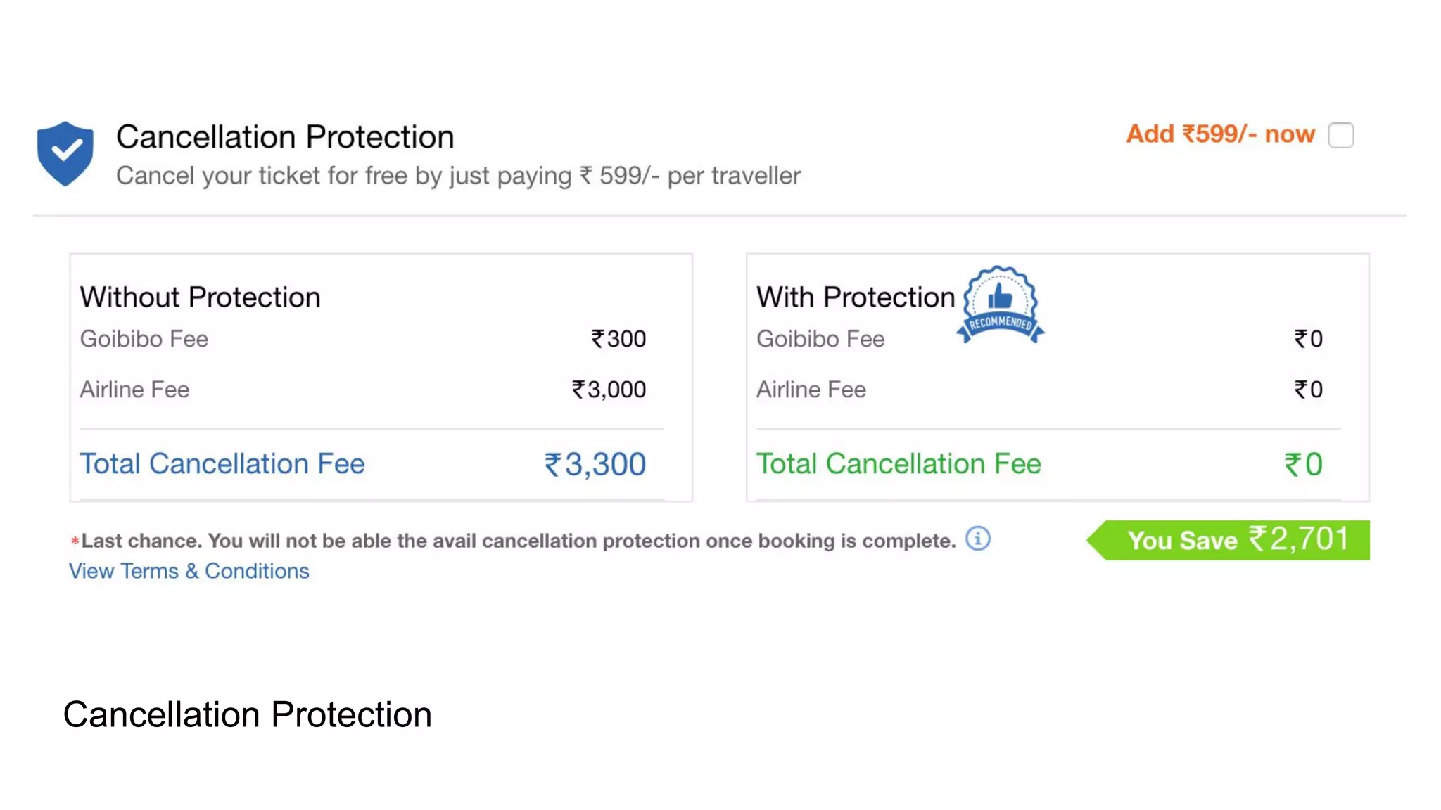 Cancellation Protection
 