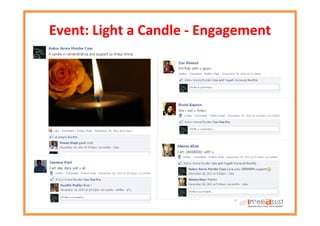 Event: Light a Candle - Engagement
 