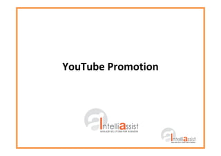 YouTube Promotion
 