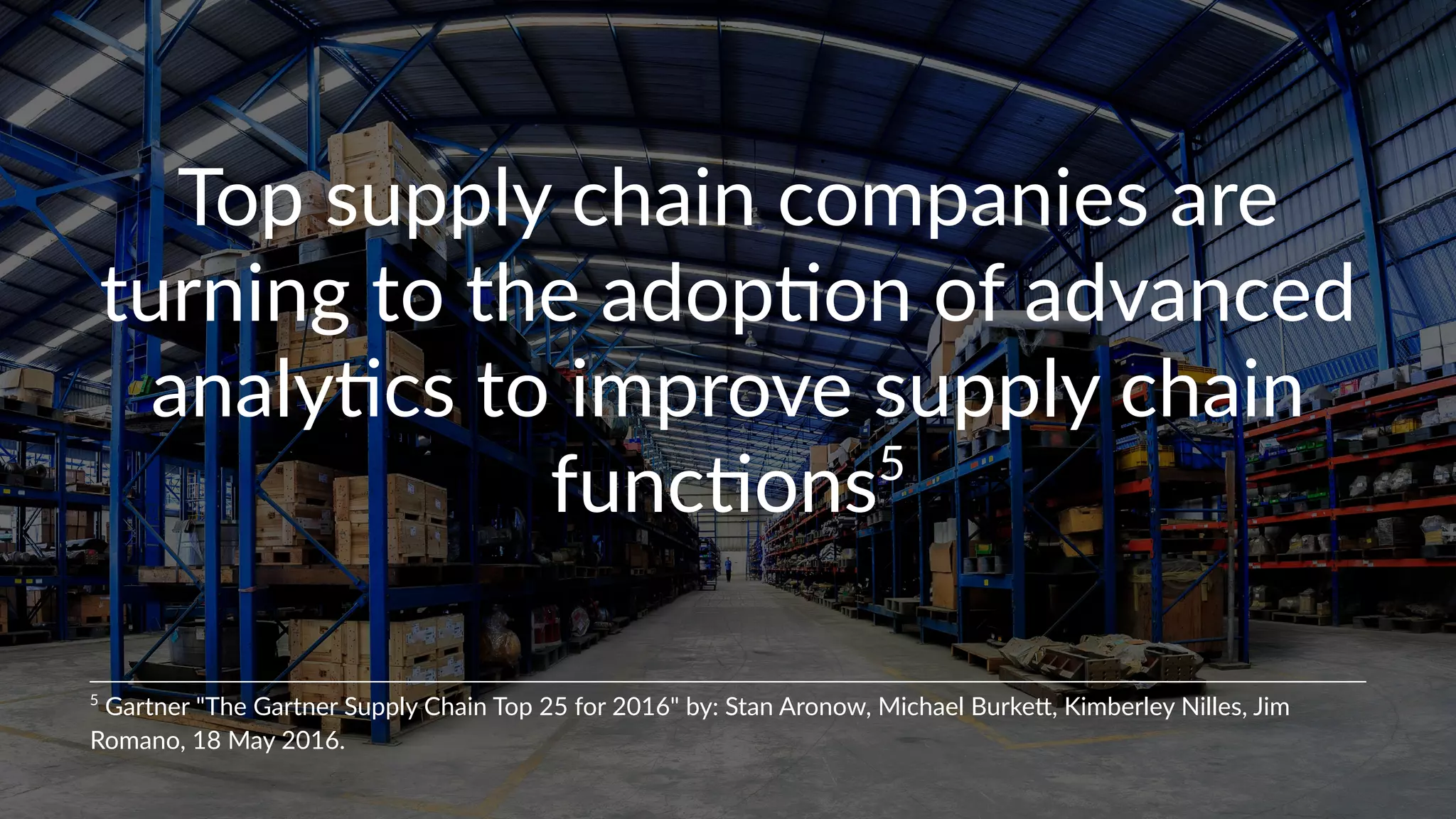 What%does%that%mean%for%Supply%
Chain%data%infrastructure?
