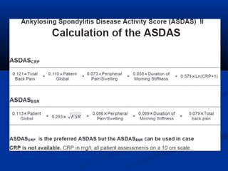 Ankylosing Spondylitis Disease Activity Score (ASDAS) by anti-drug