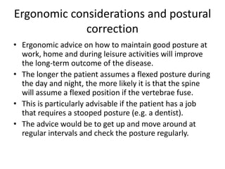 considerations for posture correction