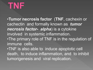 Cachectin Ankylosing spondylitis | PPTX