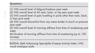 Spondylitis Questionnaire.pdf Ankylosing spondylitis.pptx