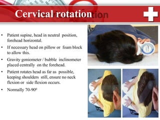 Supine Cs Rotation Ankylosing spondylitis by dr ashutosh | PPTX