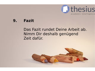 Anleitung für die Bachelorarbeit