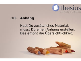 Anleitung für die Bachelorarbeit