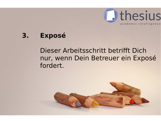 Anleitung für die Bachelorarbeit