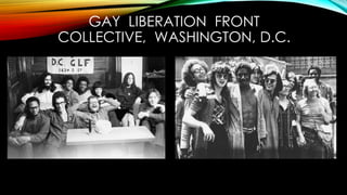 Christopher Street Liberation Day, NYC, 1971,
Washington, D.C. Contingent
 