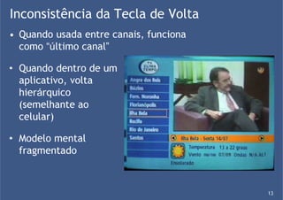 Análise contextual aplicada à TV interativa