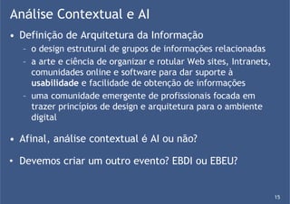 Análise contextual aplicada à TV interativa