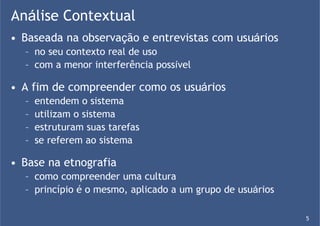 Análise contextual aplicada à TV interativa