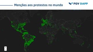 Menções aos protestos no mundo
 