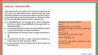 Livro coc – Enem exs.430
 