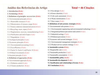 Análise das Referências do Artigo                                                               Total = 46 Citações
1. Int...