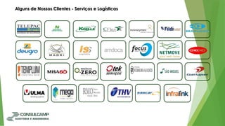 Alguns de Nossos Clientes - Serviços e Logísticas
 