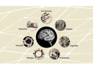 Ser Humano




  Economia                              Habitat




Conexão                                        Cogestão




          Dialogia                Autopoiese
 
