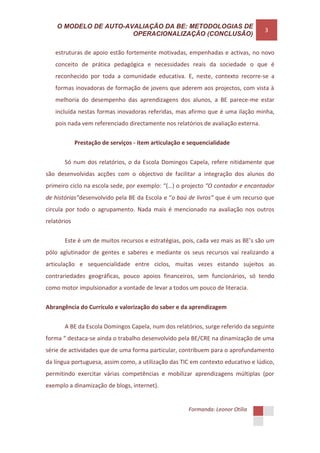 Anlise e comentário