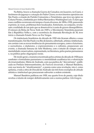 11
LibertinagemAOL-11
De 1930, data da publicação de Alguma poesia, de Carlos Drummond de
Andrade, a 1945, ano da morte de...
