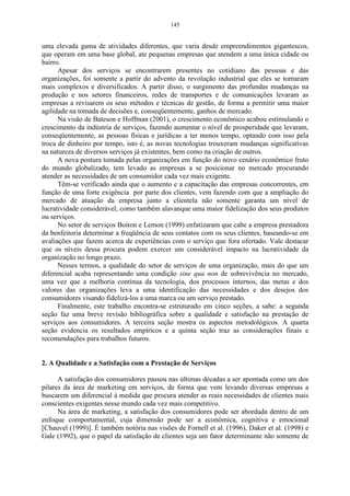 89 
Resolvendo o determinante dessa matriz, encontra-se o seguinte resultado: 
(1 − ˆ )(1 − ˆ ) − (0 ,61 ) 2 = 0 . 
Unindo-se os termos semelhantes, encontra-se uma equação do segundo 
grau: 
1 − ˆ − ˆ + ˆ 2 − 0,37 = 0. 
Resolvendo essa equação, encontra-se os autovalores correspondentes à 
matriz R. 
ˆ 2 − 2ˆ + 0,63 = 0. 
Os autovalores (raízes características) são obtidos da seguinte equação: 
± − 2 − 
ˆ 2 ( 2) 4(1)(0,63) 
 = logo, os dois autovalores resultantes da equação são: 
2(1) 
1 
ˆ 
ˆ 
= 1,61 e 2 
= 0,39. 
Como pode-se observar, a adição de duas raízes características dá 2, que 
nada mais é que o segundo termo da equação. 
Deve-se observar, também, que a soma dos autovalores corresponde ao 
traço e ao determinante da matriz R. 
 + + +  = p 
ˆ ˆ .... ˆ 
1 2 traço da matriz R. 
ou seja, 1,61 + 0,39 = 2 = traço da matriz R. 
(ˆ ).(ˆ ) ....(ˆ ) = 1 2 p determinante da matriz R. 
(1,61).(0,39) = 0,63. 
ˆ 
1 
 
Se a seguinte expressão for resolvida .100 
traço R 
, tem-se a proporção da 
variância total, explicada por cada componente principal. Observa-se que a primeira 
1,61 
componente explica .100 80,50% 
2 
= , e a segunda componente explica 
.100 19,50% 
0,39 
2 
= . 
ˆ 
Ou seja, a primeira componente relativa à raiz 1 
, explica 80,50% da 
variação total dos dados. 
ˆ 
A segunda componente, relativa à raiz 2 
, explica 19,50% da variação total 
dos dados. 
 