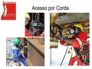 Acesso por Corda
 
