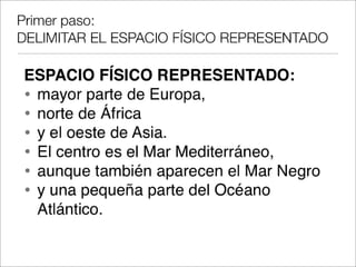 Análisis de un mapa histórico